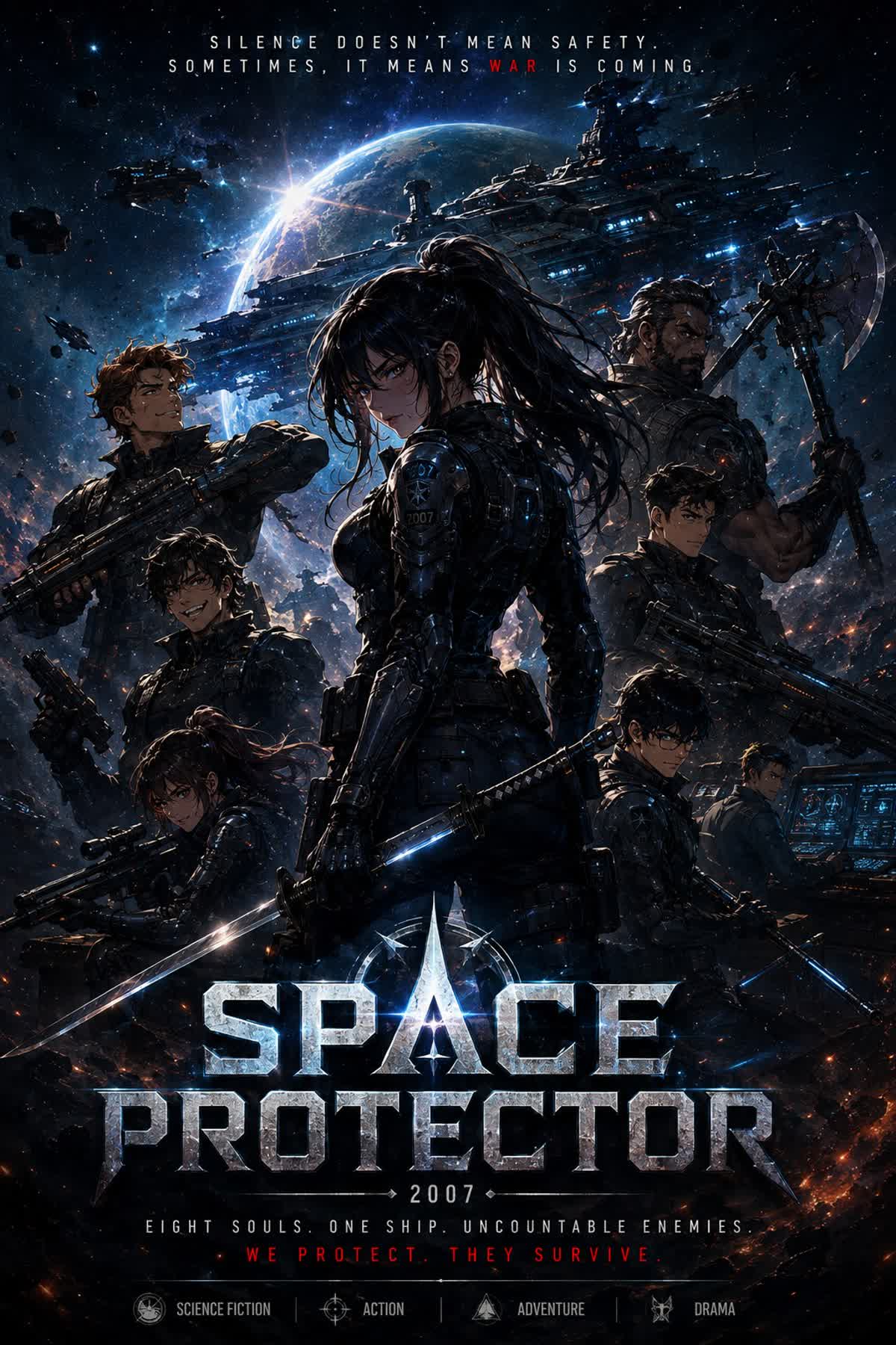 Cover art for Space Protector