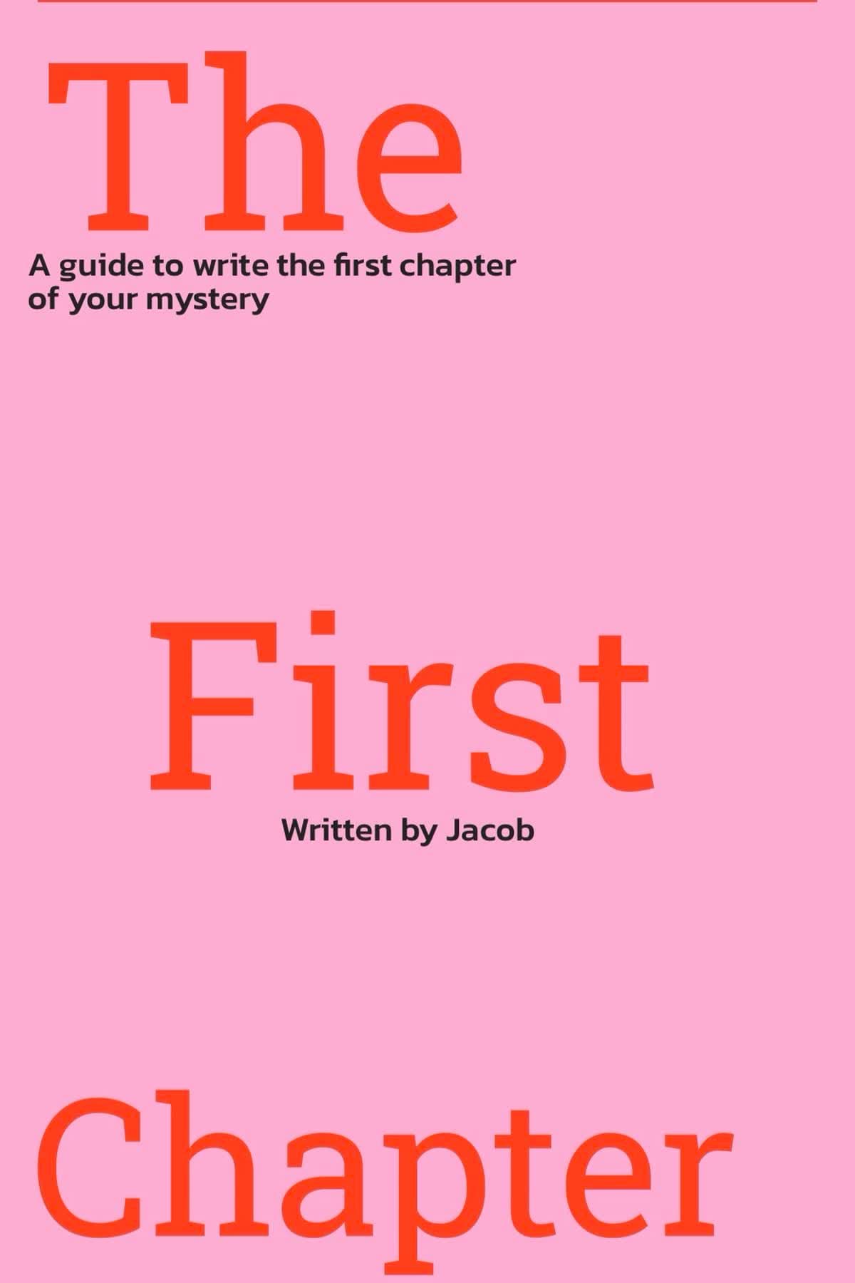 Cover art for The first chapter