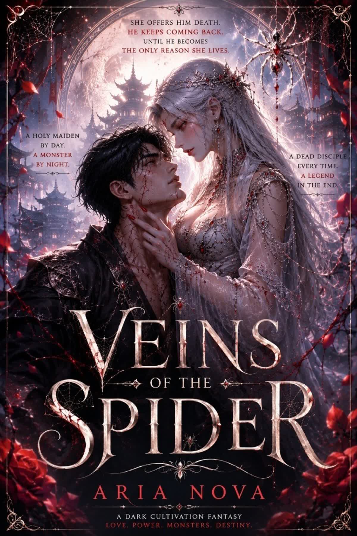 Cover art for Veins of the spider